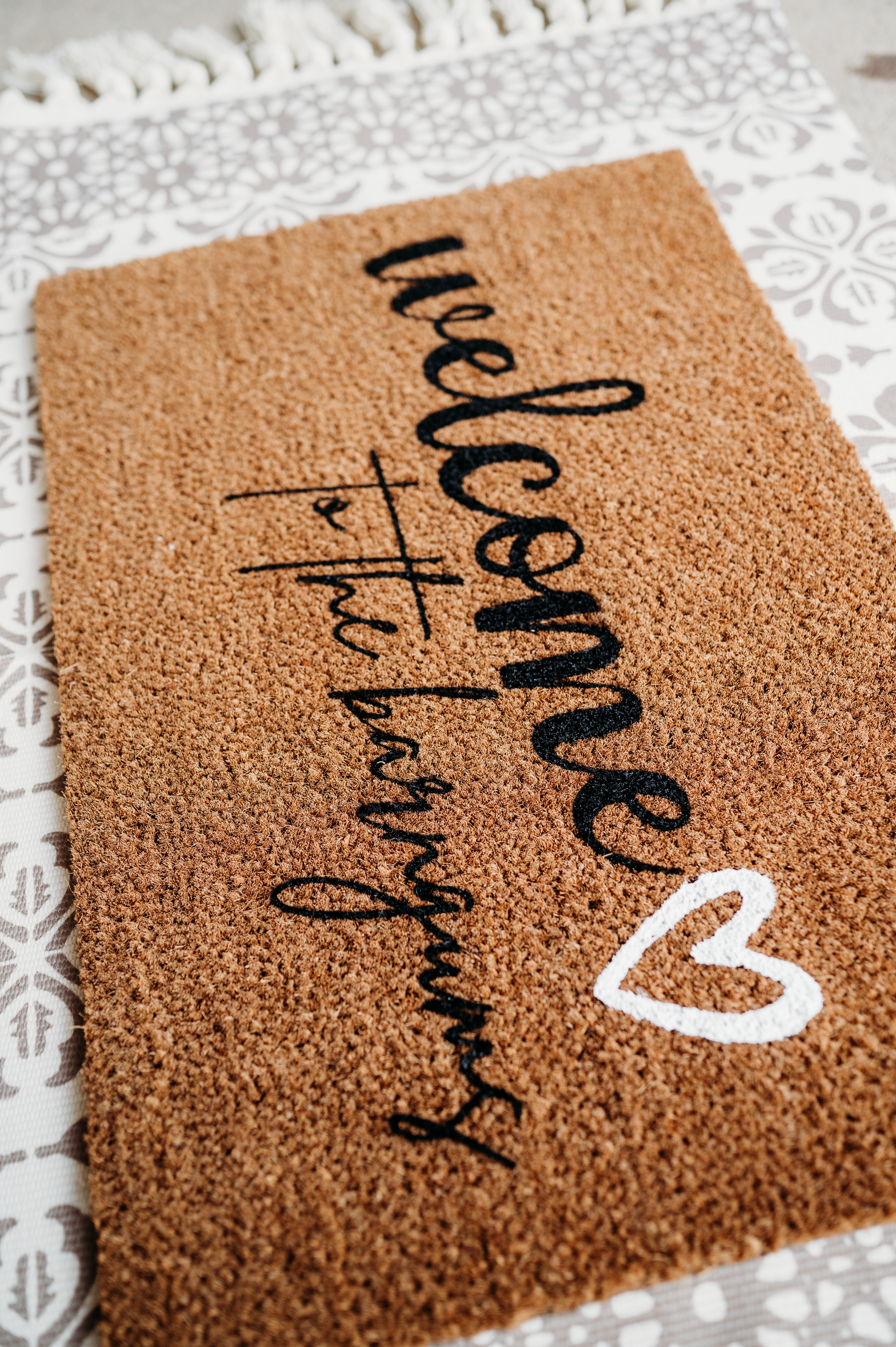 Heart Welcome Mat