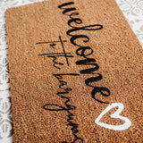 Heart Welcome Mat