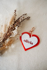 Load image into Gallery viewer, Love Heart Keyring
