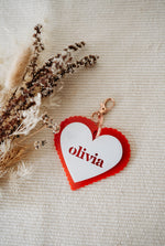 Load image into Gallery viewer, Love Heart Keyring
