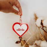 Love Heart Keyring