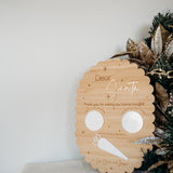 Santa Board - Oval