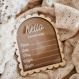 Border Annoucement Plaque