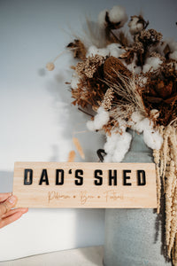 Shed Sign