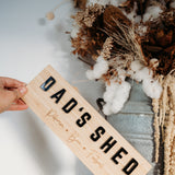 Shed Sign