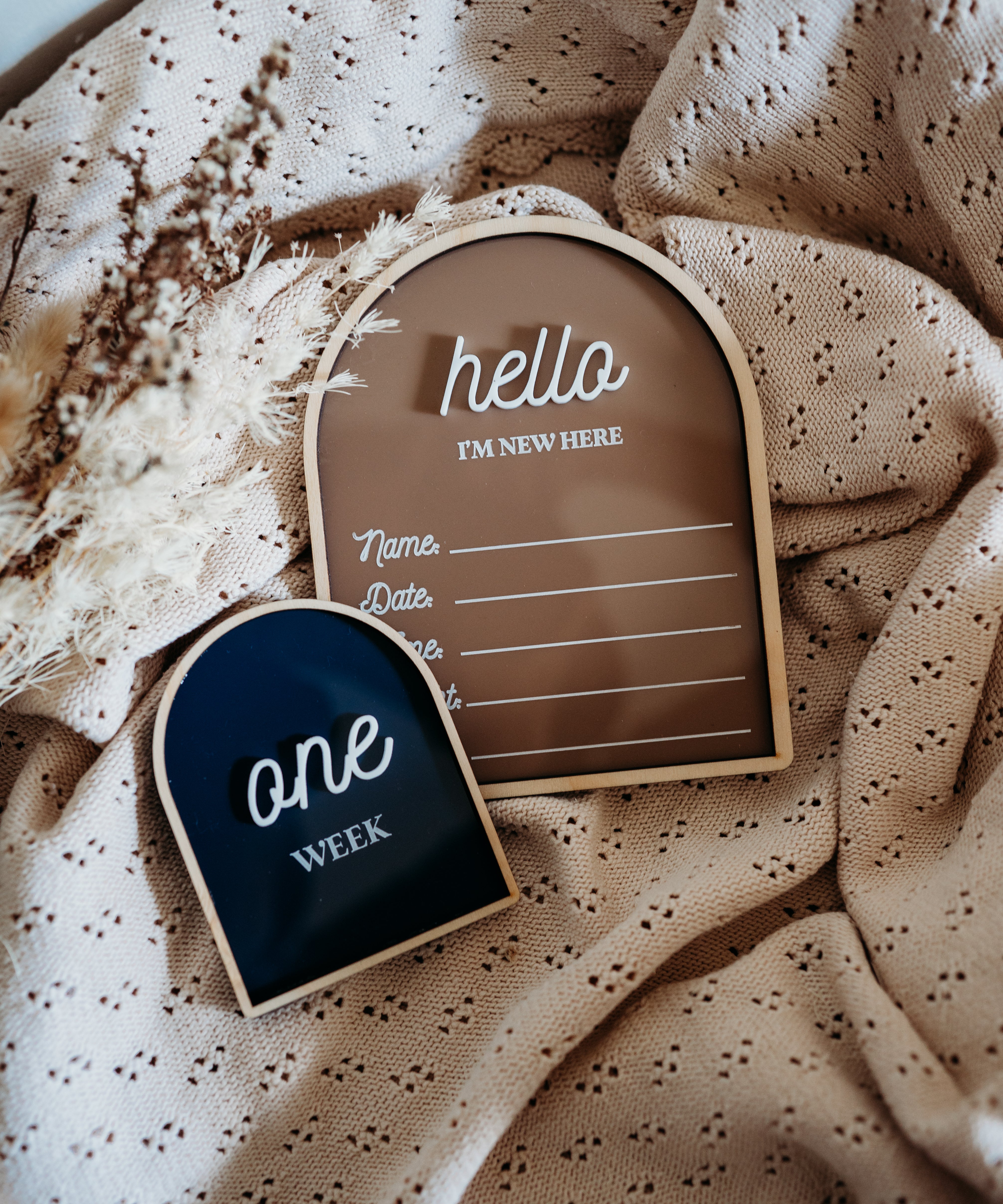Milestone Set - Plain Border