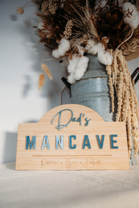 Mancave Sign