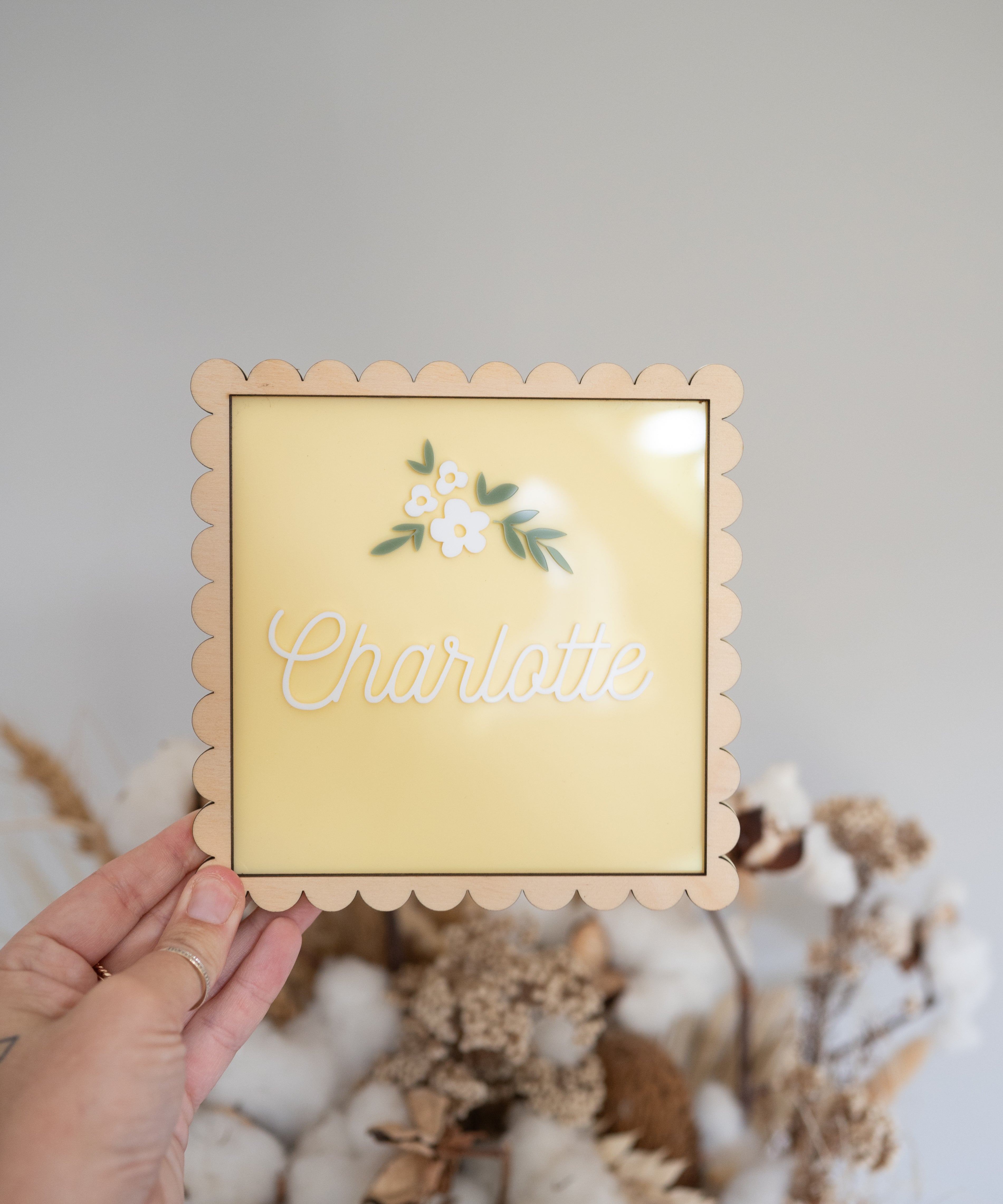 Name Plaque - Square