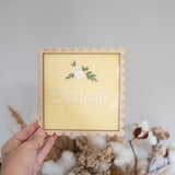 Name Plaque - Square