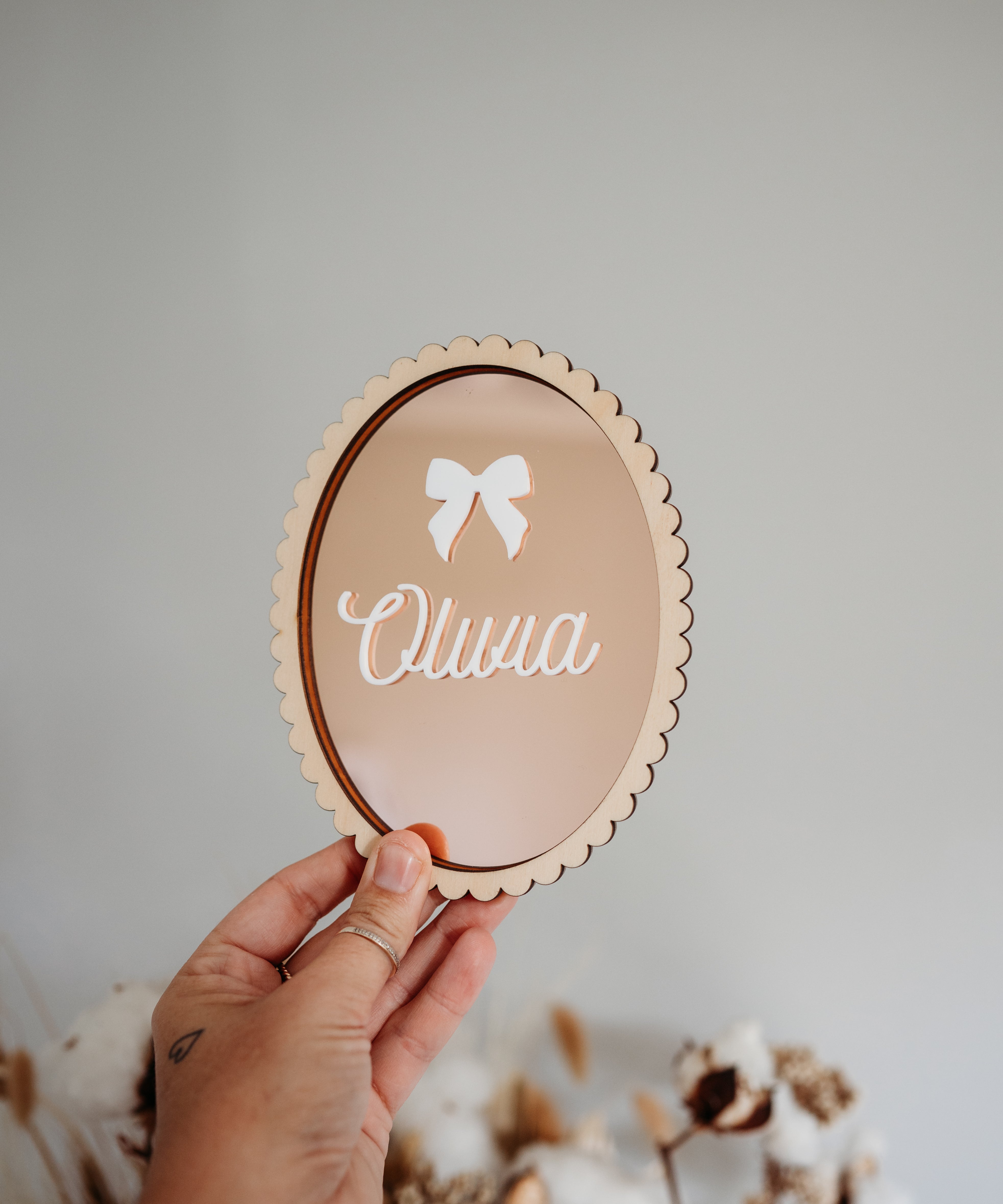 Name Plaque - Oval