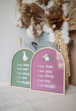 Load image into Gallery viewer, Arch Affirmation Plaque
