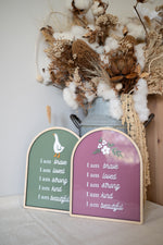 Load image into Gallery viewer, Arch Affirmation Plaque
