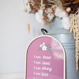 Arch Affirmation Plaque