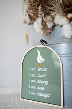 Load image into Gallery viewer, Arch Affirmation Plaque
