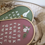 Arch Alphabet Plaque