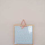 Alphabet Plaque