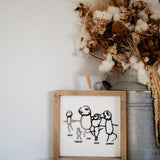 Kids Drawing Keepsake Frame
