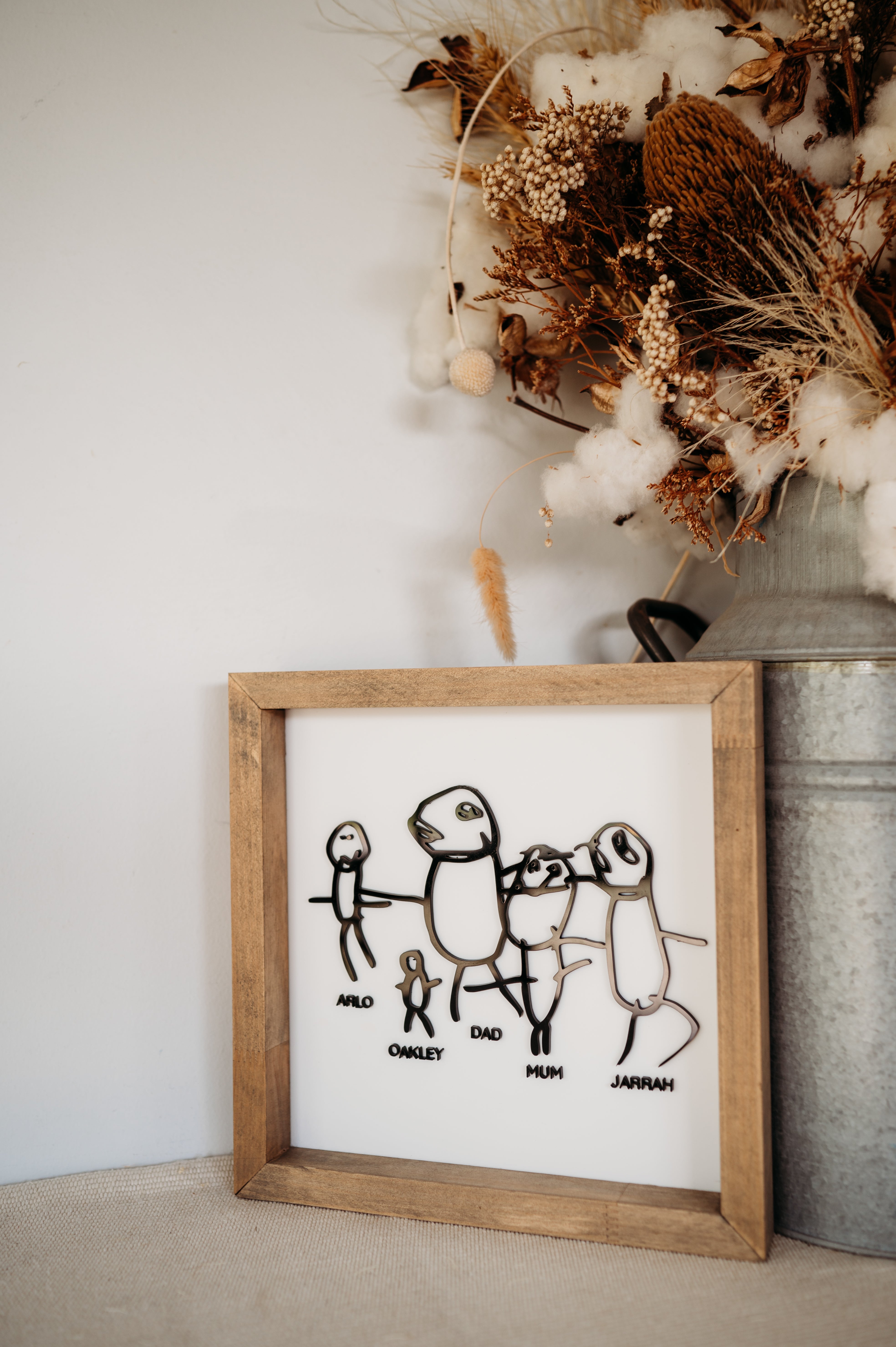 Kids Drawing Keepsake Frame