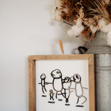 Kids Drawing Keepsake Frame