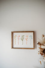 Load image into Gallery viewer, Birth Flower Keepsake Frame
