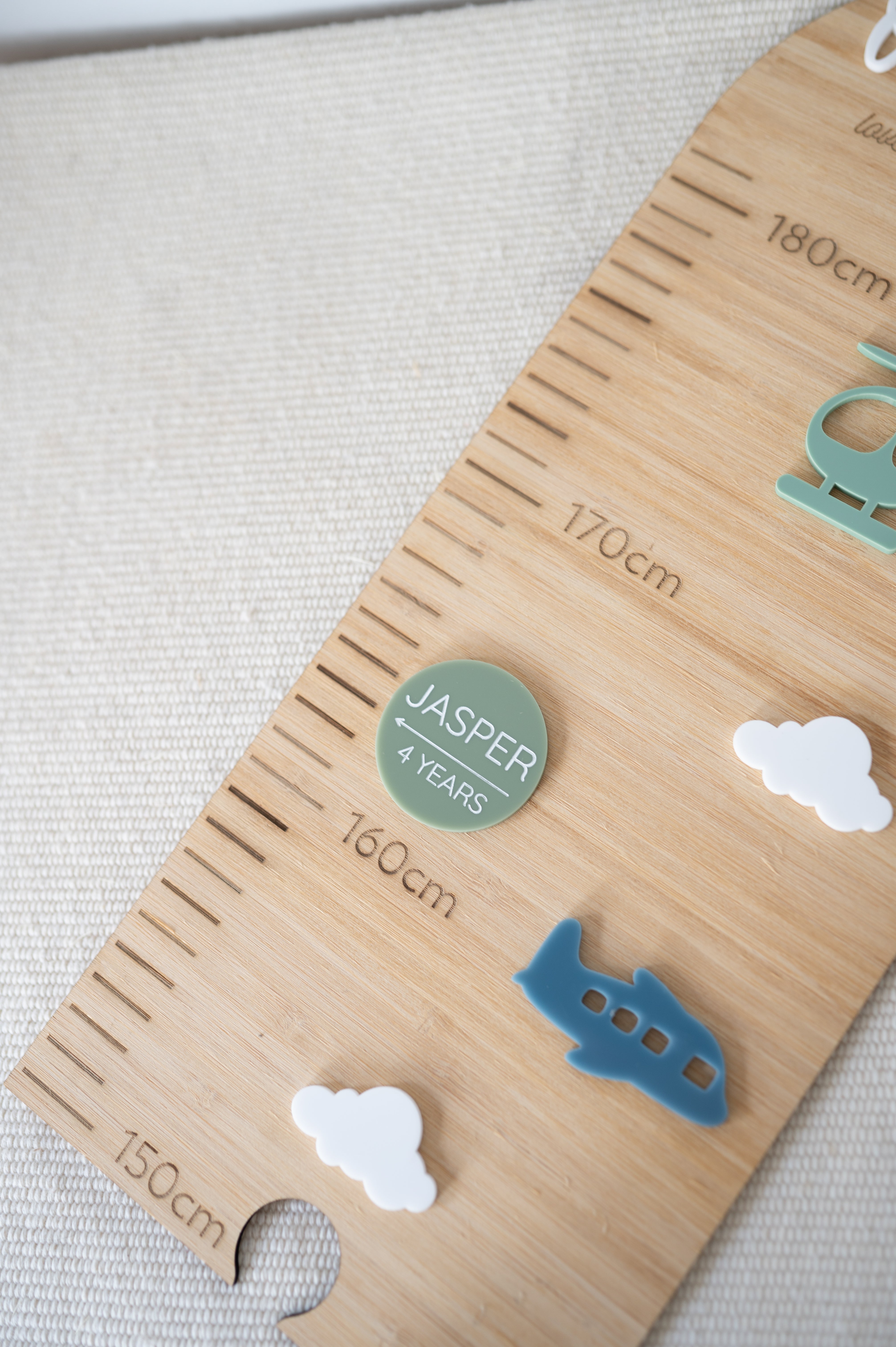 Height Chart Markers Set of 18