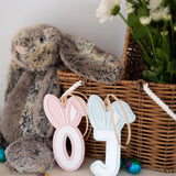 Letter Bunny Ear Tag