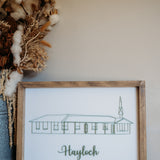 House Art Keepsake Frame