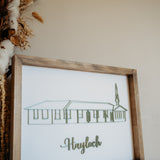 House Art Keepsake Frame