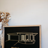 House Art Keepsake Frame