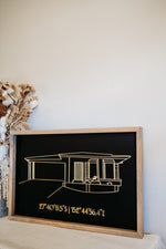 Load image into Gallery viewer, House Art Keepsake Frame
