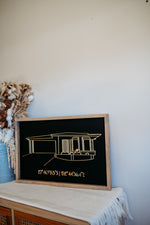 Load image into Gallery viewer, House Art Keepsake Frame
