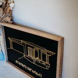 House Art Keepsake Frame