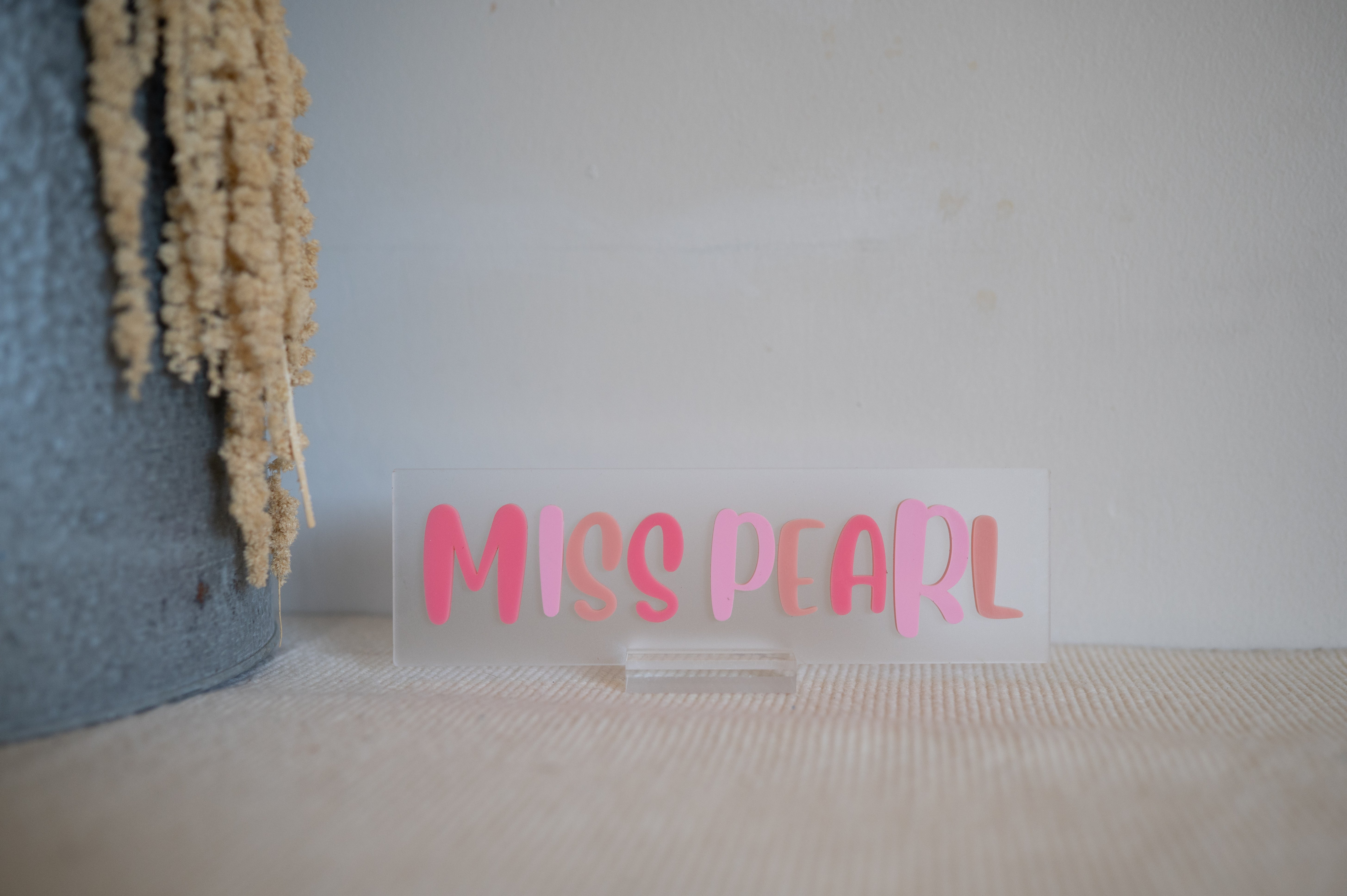 Desk Plaque