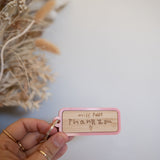 Handwriting Keyring