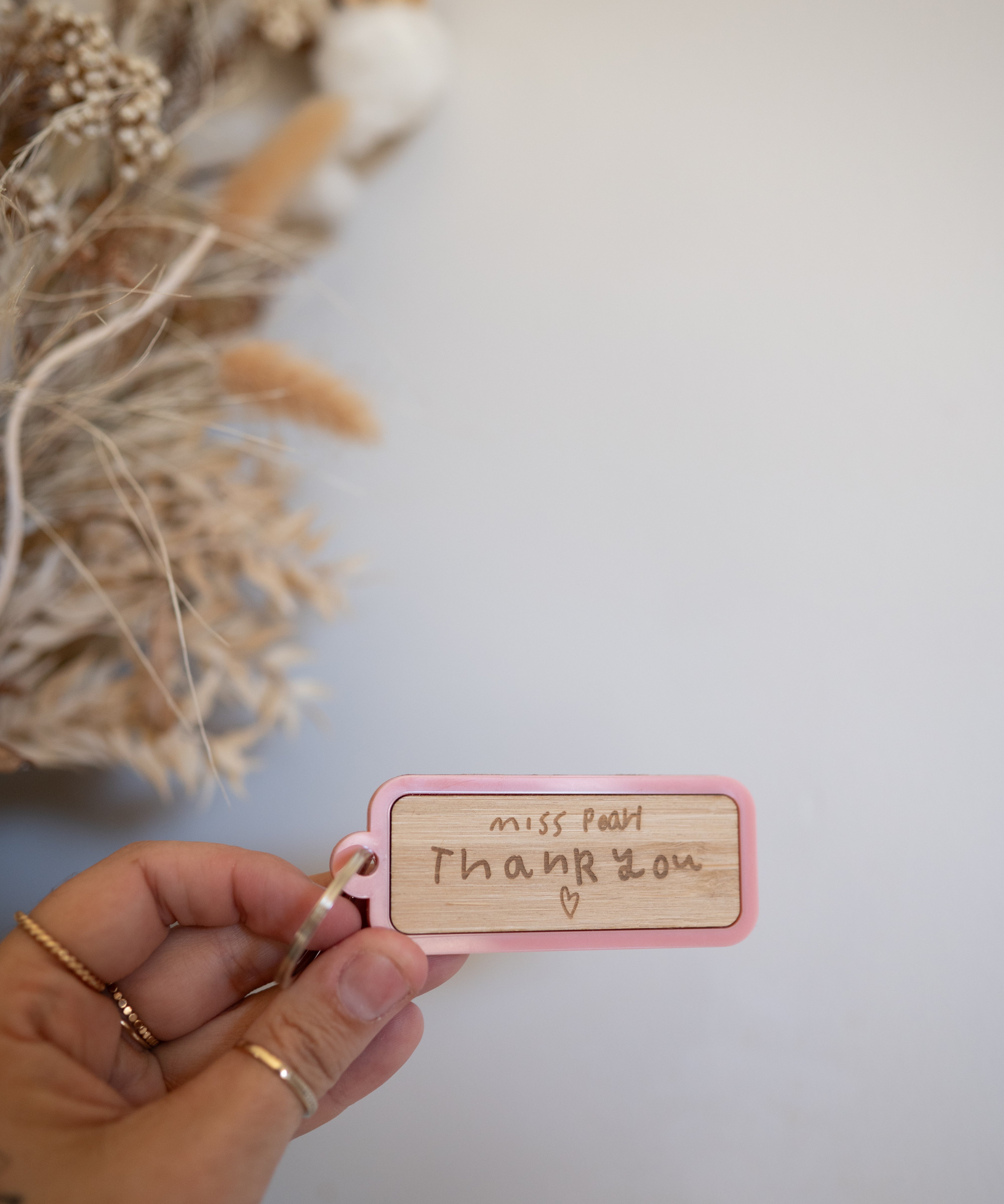 Handwriting Keyring
