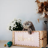 Easter Crate Plaque - Bows