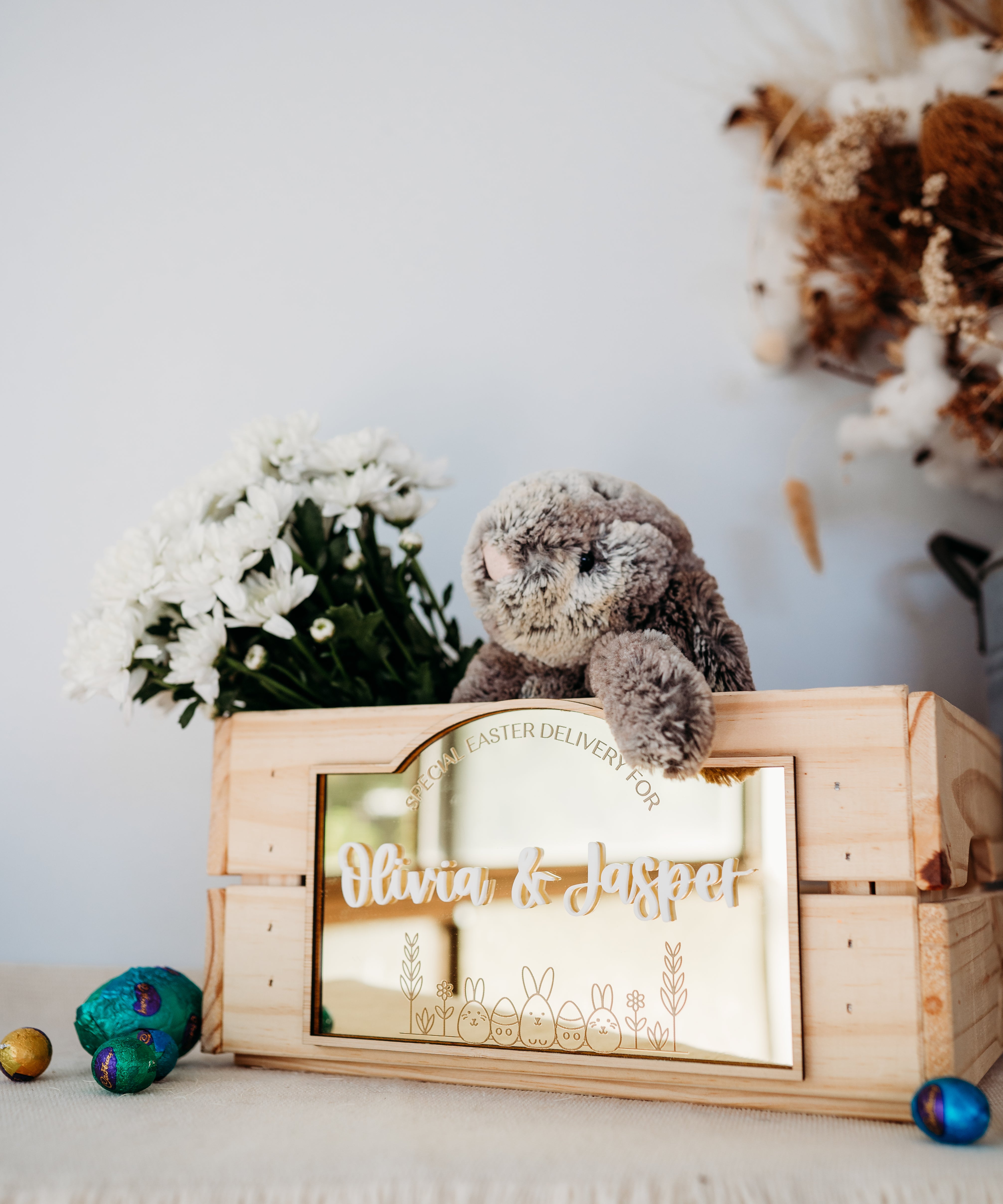 Easter Crate Plaque