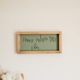 Love Notes To Dad Keepsake Frame