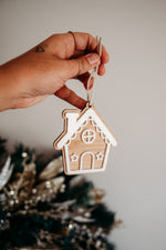 Load image into Gallery viewer, Gingerbread House Decoration
