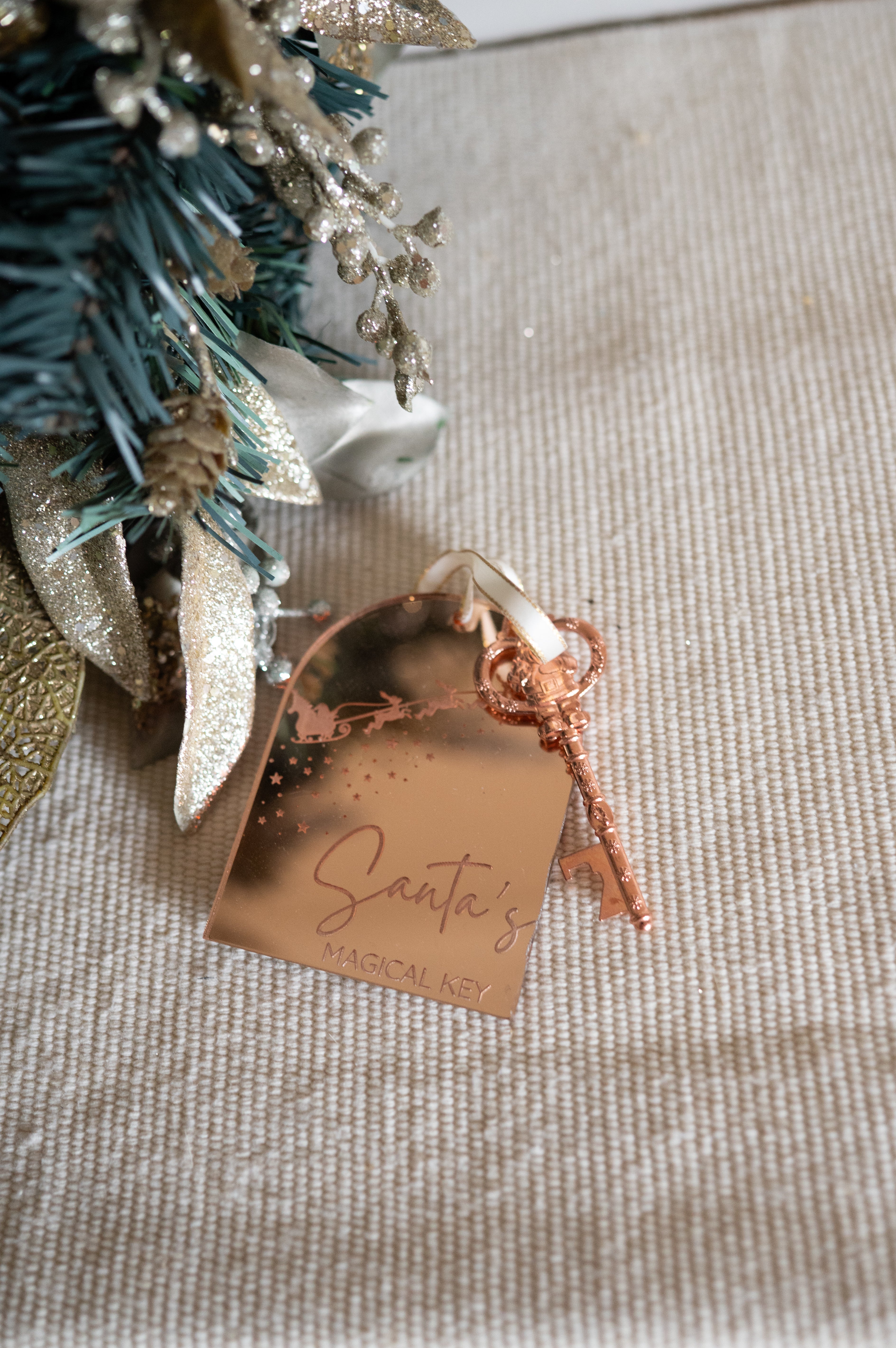 Santa's Magic Key and Tag