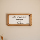 Handwriting Keepsake Frame