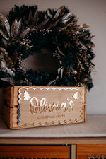 Load image into Gallery viewer, Christmas Crate Plaque - Christmas Trees
