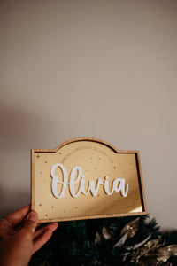 Christmas Crate Plaque