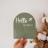 Announcement Plaque - Planes