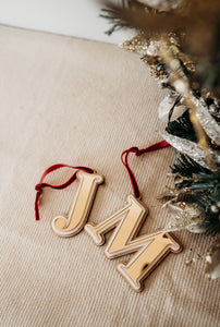 Christmas Single Letter Decoration - Triple Layers