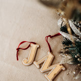 Christmas Single Letter Decoration - Triple Layers
