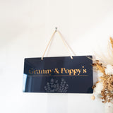 Flower -  Outdoor House Sign