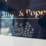 Flower -  Outdoor House Sign