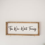 Hanging Hat/Key/Bag Keepsake Frame