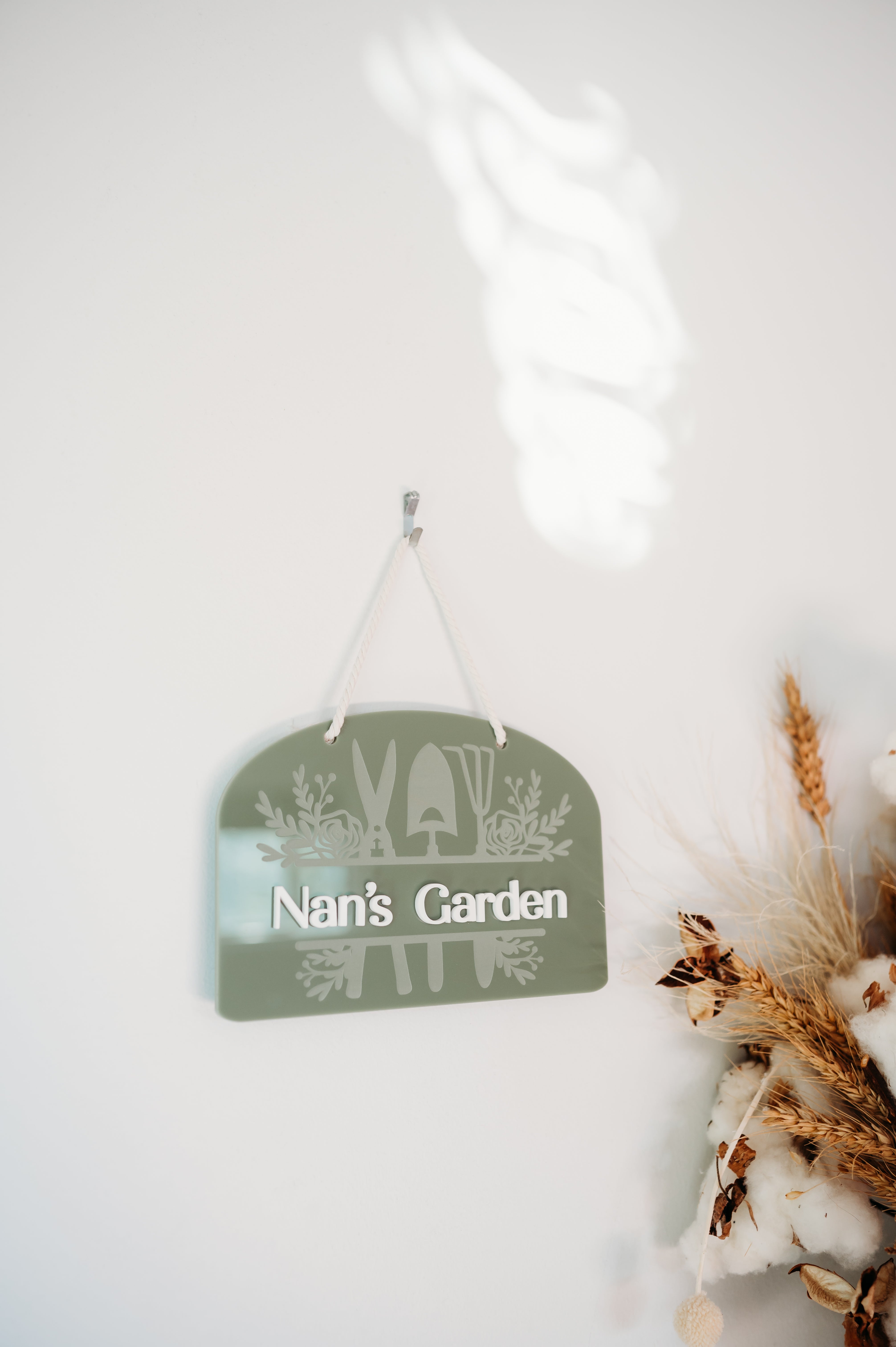 Garden Sign - Garden Tools Design